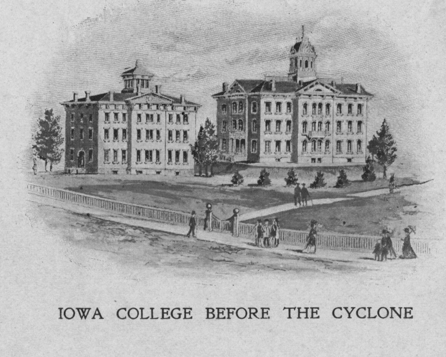 Iowa College before the Cyclone