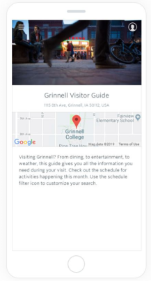 Grinnell Visitor App