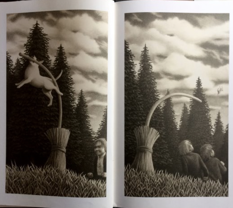  Chris Van Allsburg, The Widow’s Broom pages 19-20