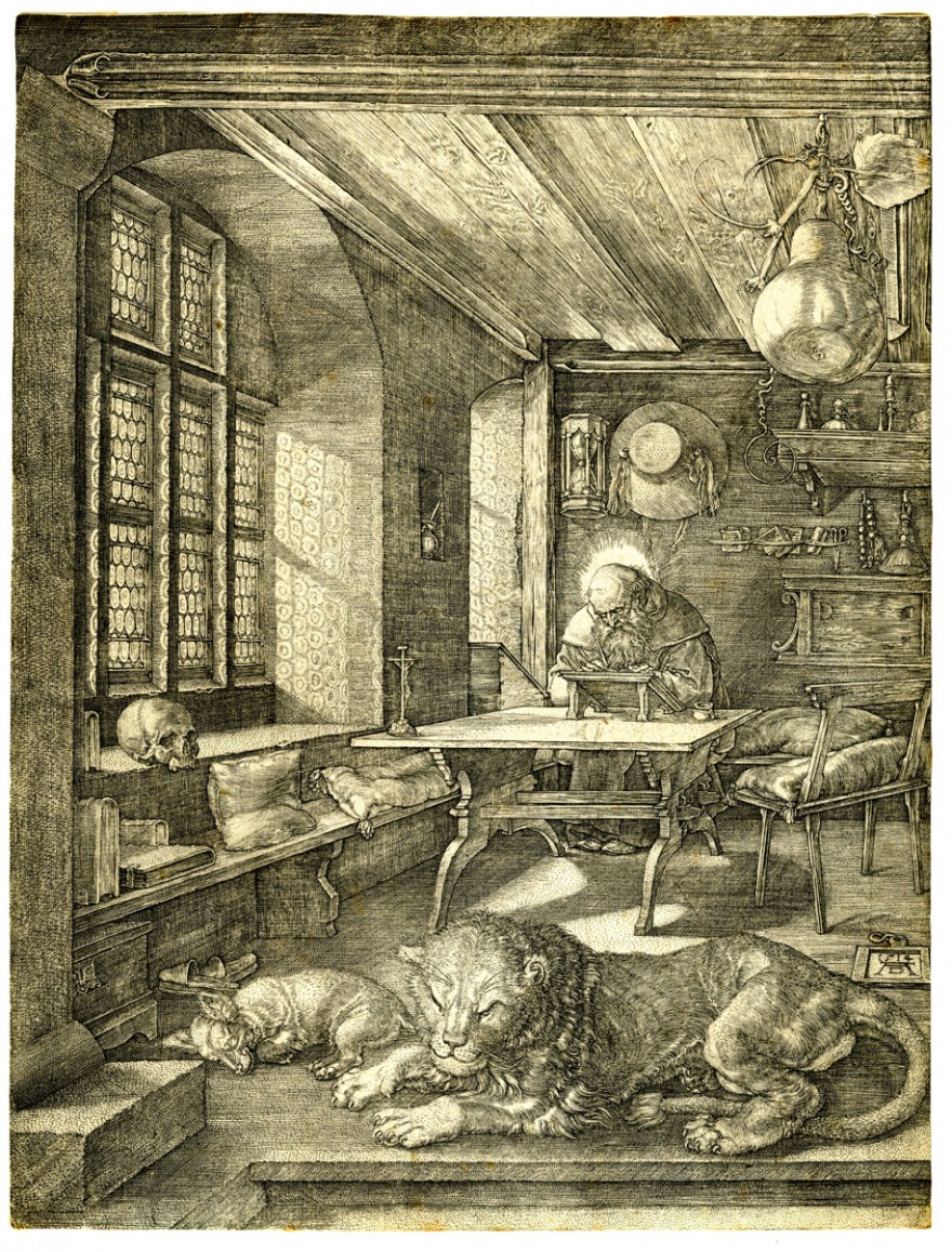 St. Jerome in his study