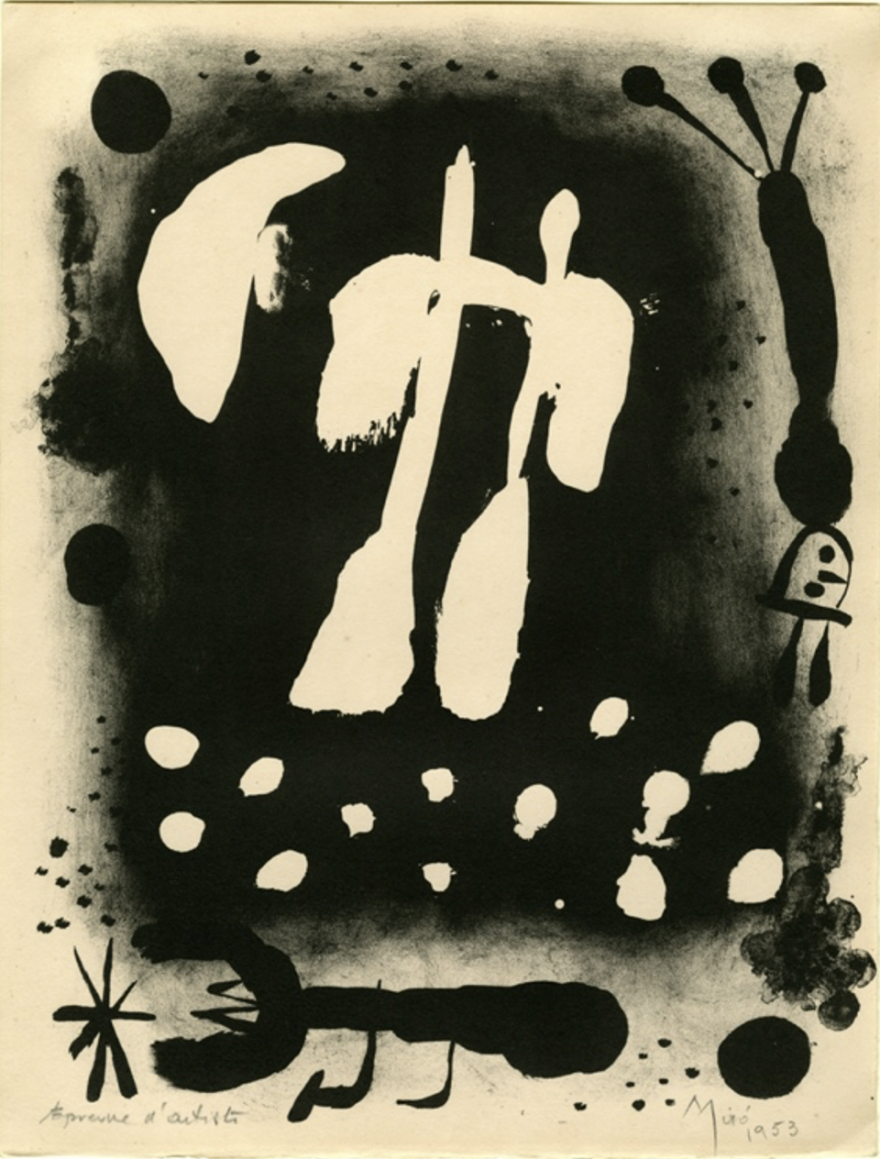 Joán Miró, Personnages