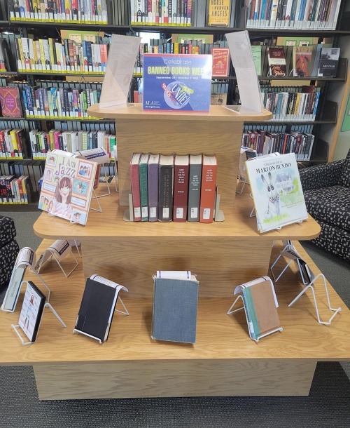 Banned Books Display