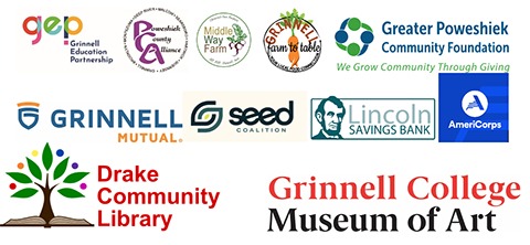 Image showing logos of the sponsors of Storytime Art in the Park.