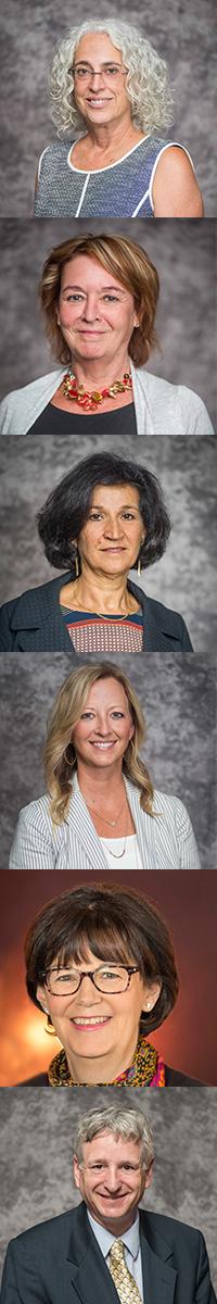 Jeanne Myerson, Sheryl Walters, Odile Disch-Bhadkamkar, Julie Gosselink, Patricia Jipp-Finkelman, Peter Calvert