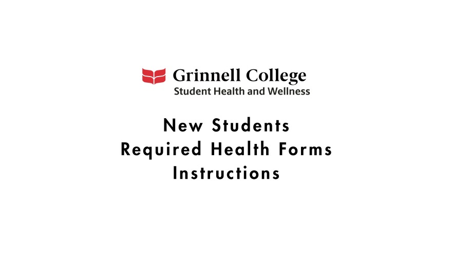 New Student Health Form Instruction Video