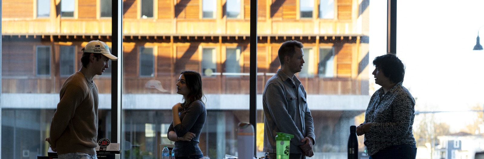 Group discussion with social impact educators