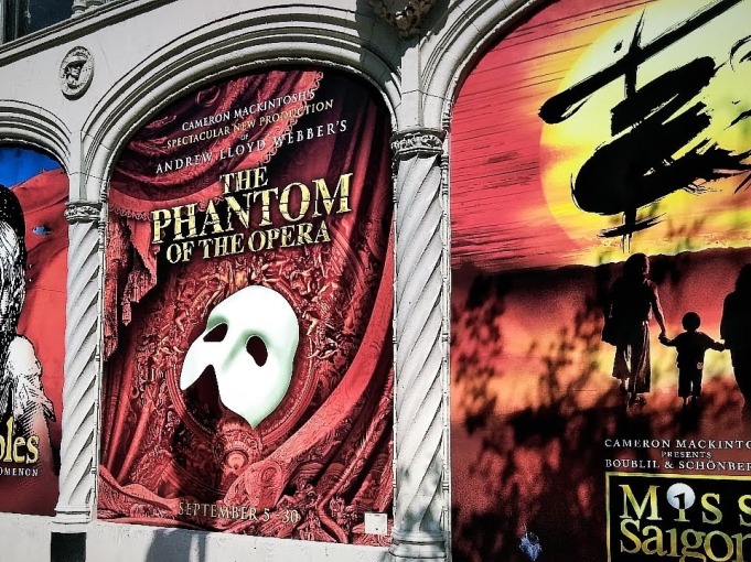 Phantom of the Opera and other play poster