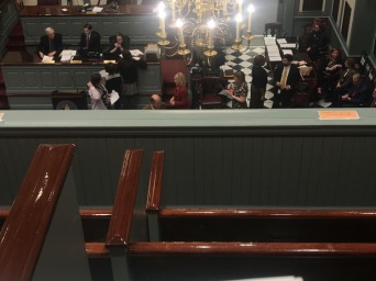 spectator view of legislative hall