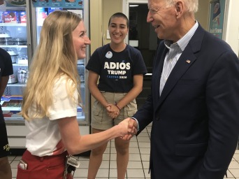 Claire and Biden