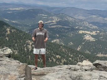 Me on a mountaintop!
