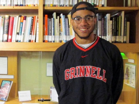 Erik Henderson ’19 with student publications