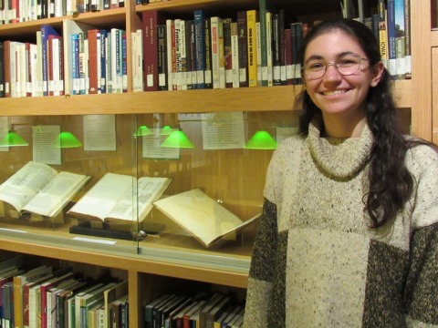 Herbal exhibit curated by Kate Perry '20