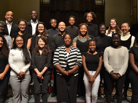 Young, Gifted, and Black gospel choir