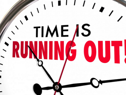 Time is running out