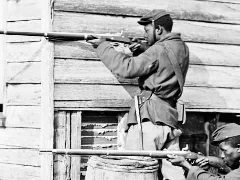 African American soldiers in the civil war