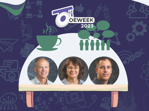OE Week 2023 Logo and speakers