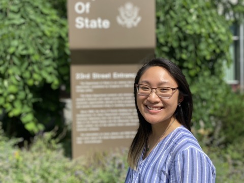 Trinisa Fung, class of 2023, is named a Thomas R. Pickering Foreign Affairs Graduate Fellow. 