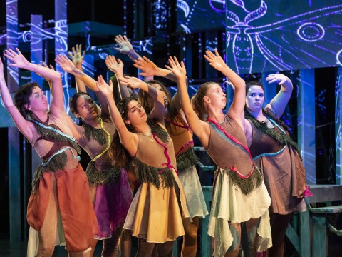 Dance Ensemble/ACTivate at the end of the semester performance in April