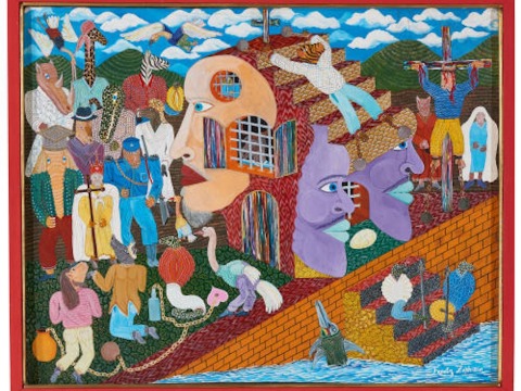 Crucifixion by Frank Zepherin, 1986