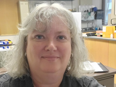 Carolyn Bosse, Biology department technical assistant.