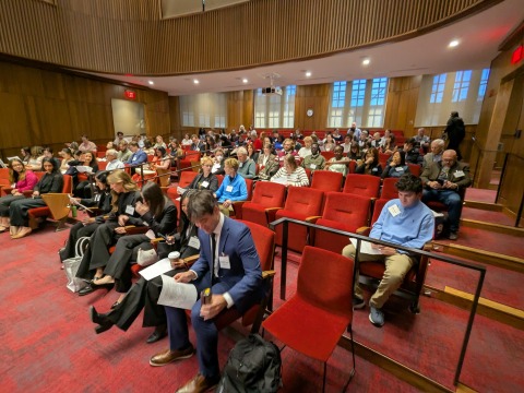 Participants in the Iowa Human Rights Research Conference.