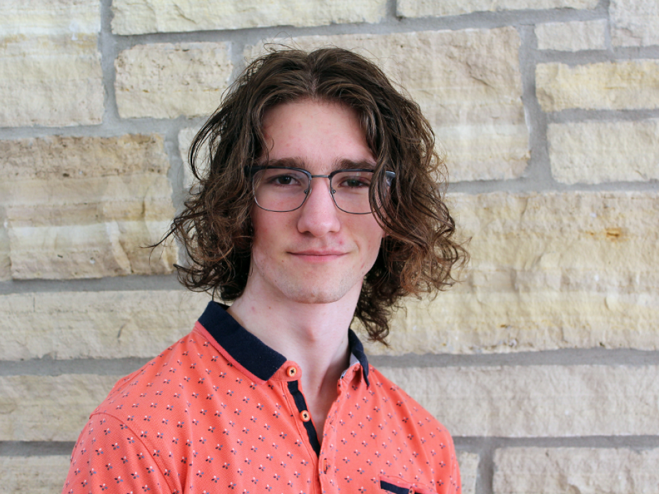 Sebastian Corry, class of 2027, named a Goldwater Scholar in March 2026