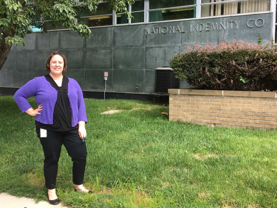 Teresa Whiteman standing outside