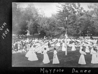 1909 Maypole Dance in Grinnell