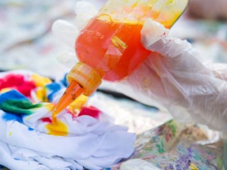 Tie-Dying for Art Outreach