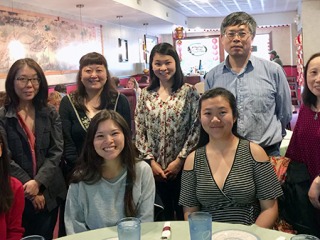 Chinese and Japanese graduation dinner