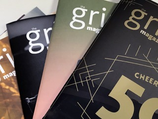 spread of Grinnell Magazines