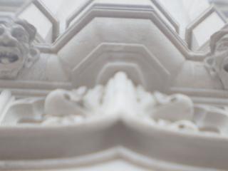 Architectural elements on Alumni Recitation Hall