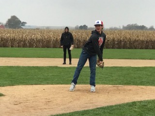 Baseball field on route of roadtrip