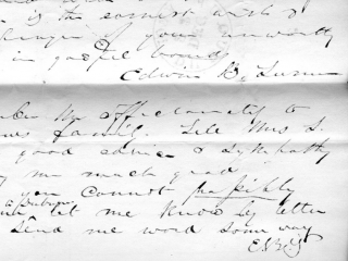 Letters from Edwin B. Turner, Iowa Band member