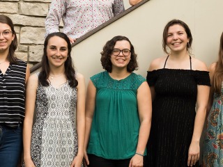 6 Ladies Education Society scholarship recipients