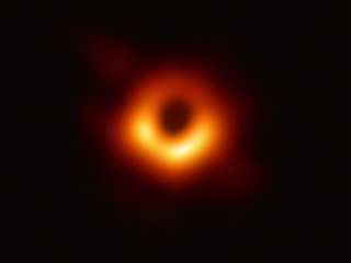 Image of black hole captured by the Event Horizon Telescope Collaboration 