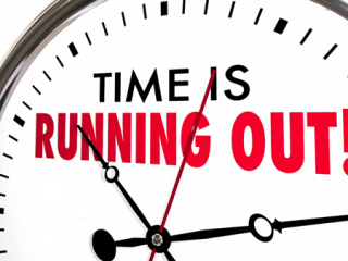 Time is running out