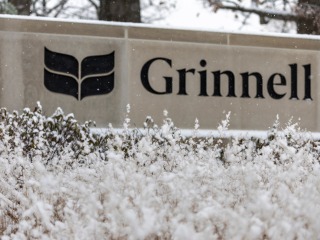 snow and grinnell sign