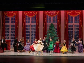 people performing the nutcracker on stage 