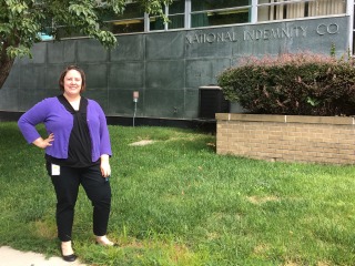 Teresa Whiteman standing outside