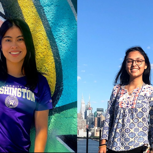Juliet Torres ’19 and Luz Helena Alfaro ’22, Grinnell Prize Research Assistants