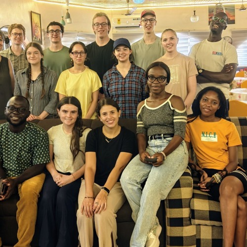 Students in the Political Economy of Developing Countries course traveled to Ghana over spring break.
