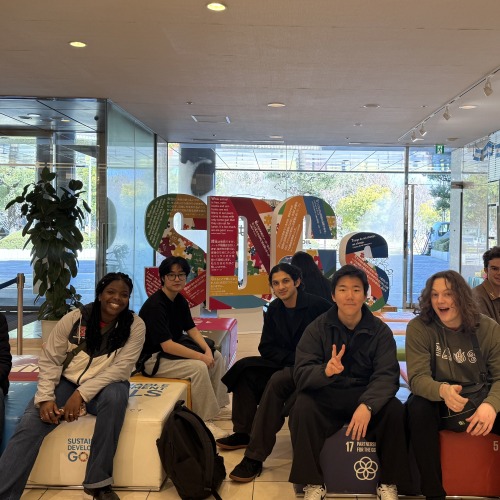 JPN 398 students at JICA