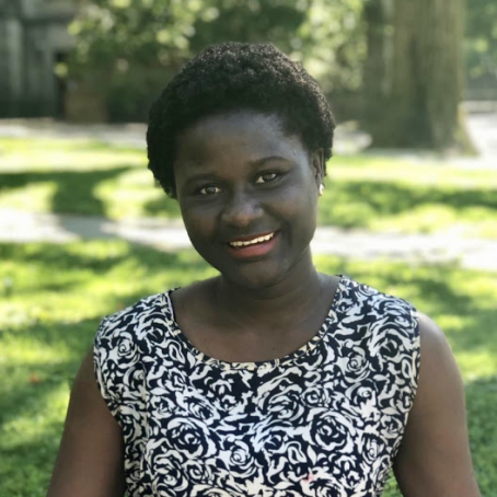 Angela Frimpong, class of 2020, is a recipient of the Samuel Huntington Public Service Award. 