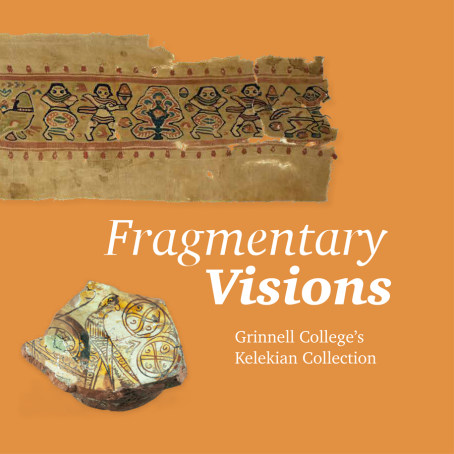 Orange book cover with the words Fragmentary Visions