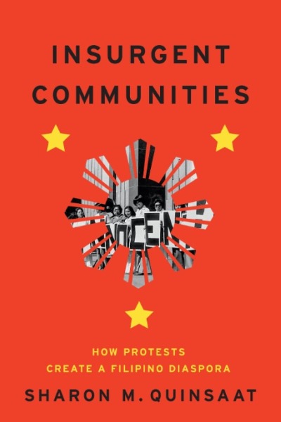 Red and black book cover for Insurgent Communities